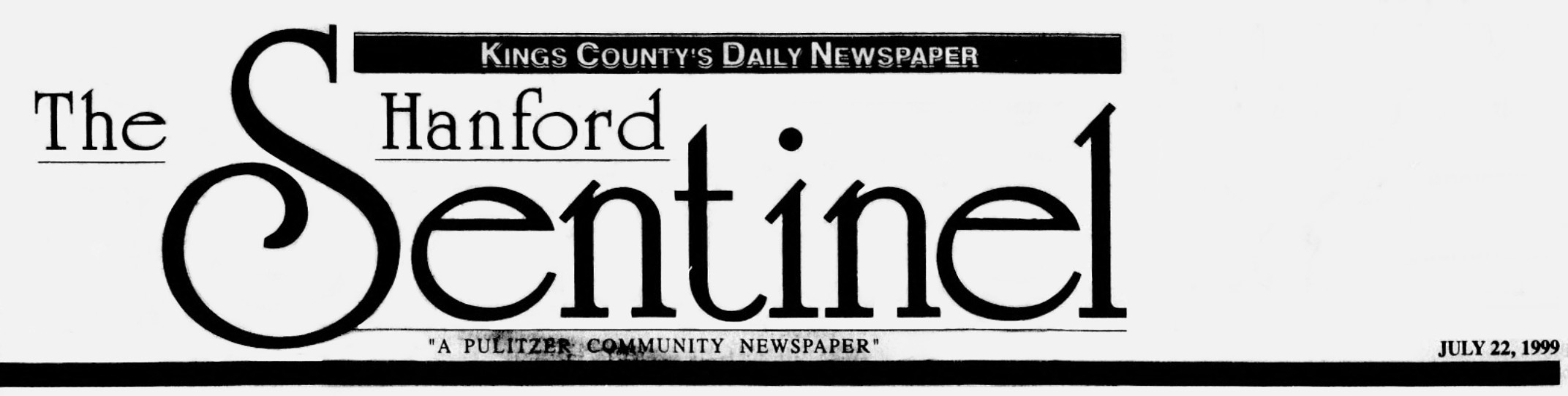 hanford sentinel